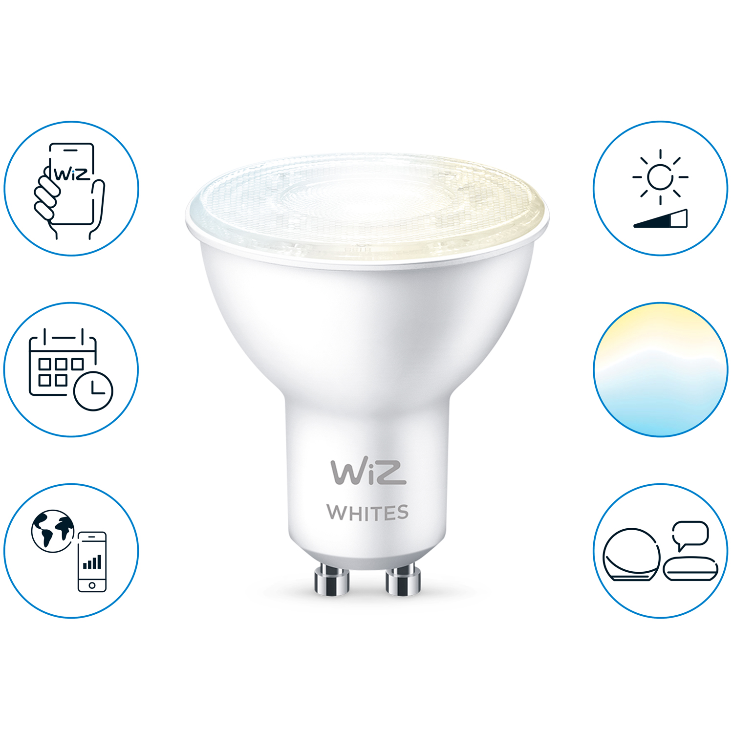 WIZ LED Lampe Leuchtmittel Smart Weiß