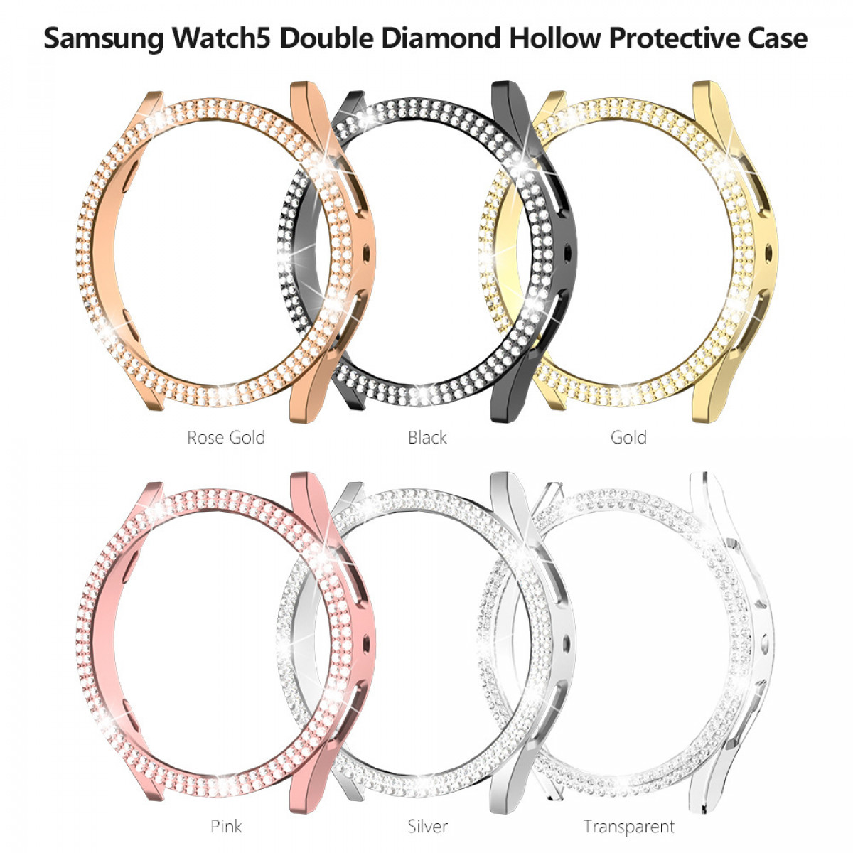 INF Schutzhülle PC Uhrengehäuse(für Samsung 5) Watch Galaxy