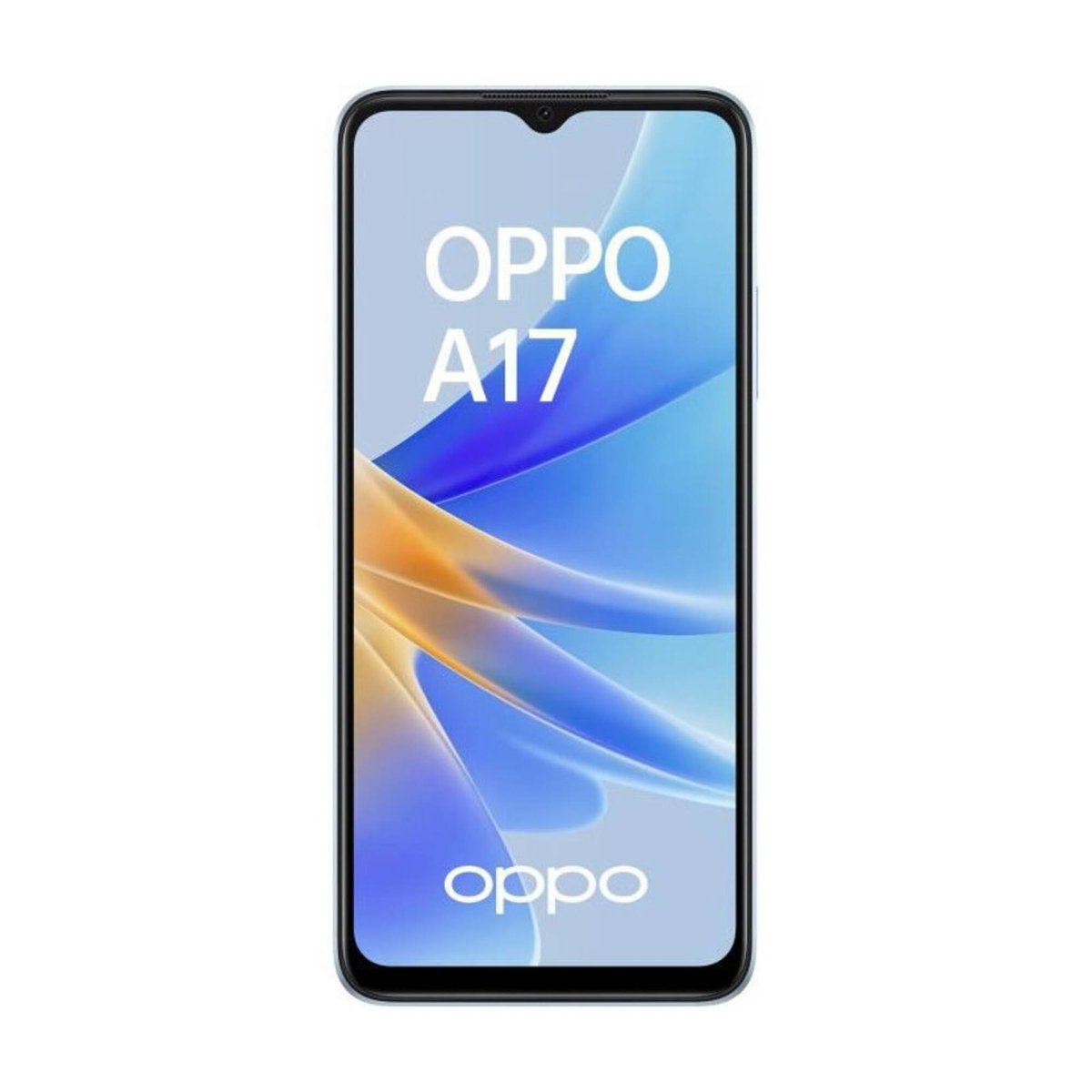 Móvil - A17 OPPO, Lake Blue, 64 GB, 4 GB, 6,5 ", HD+, MediaTek Helio G35 5000 mAhmAh