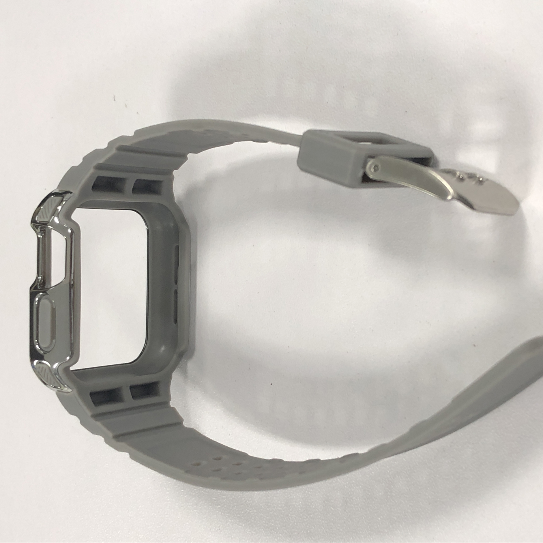 INF Uhrenarmband Schwarz 42/44/45 1–7 Gen Watch Ersatzarmband, Apple Gen Apple, Watch 42/44/45 PC/TPU mm, 1-7 mm, schwarz