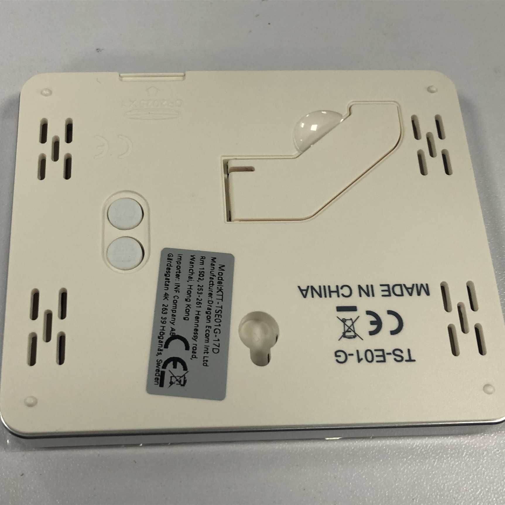 INF Digitaler Thermometer-Hygrometer Wetterstation für den Innenbereich