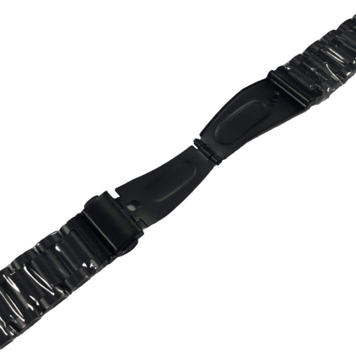 Uhrenarmband schwarz Ersatzarmband, INF Watch, aus Pixel Edelstahl, Google,