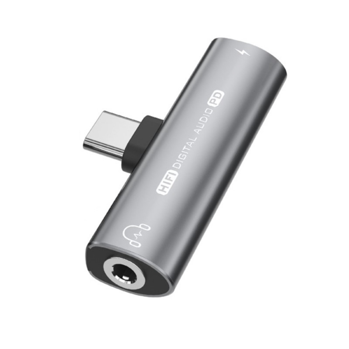 INF USB-C-zu-3,5-mm-Adapter für Kopfhörer und Adapter Ladegerät