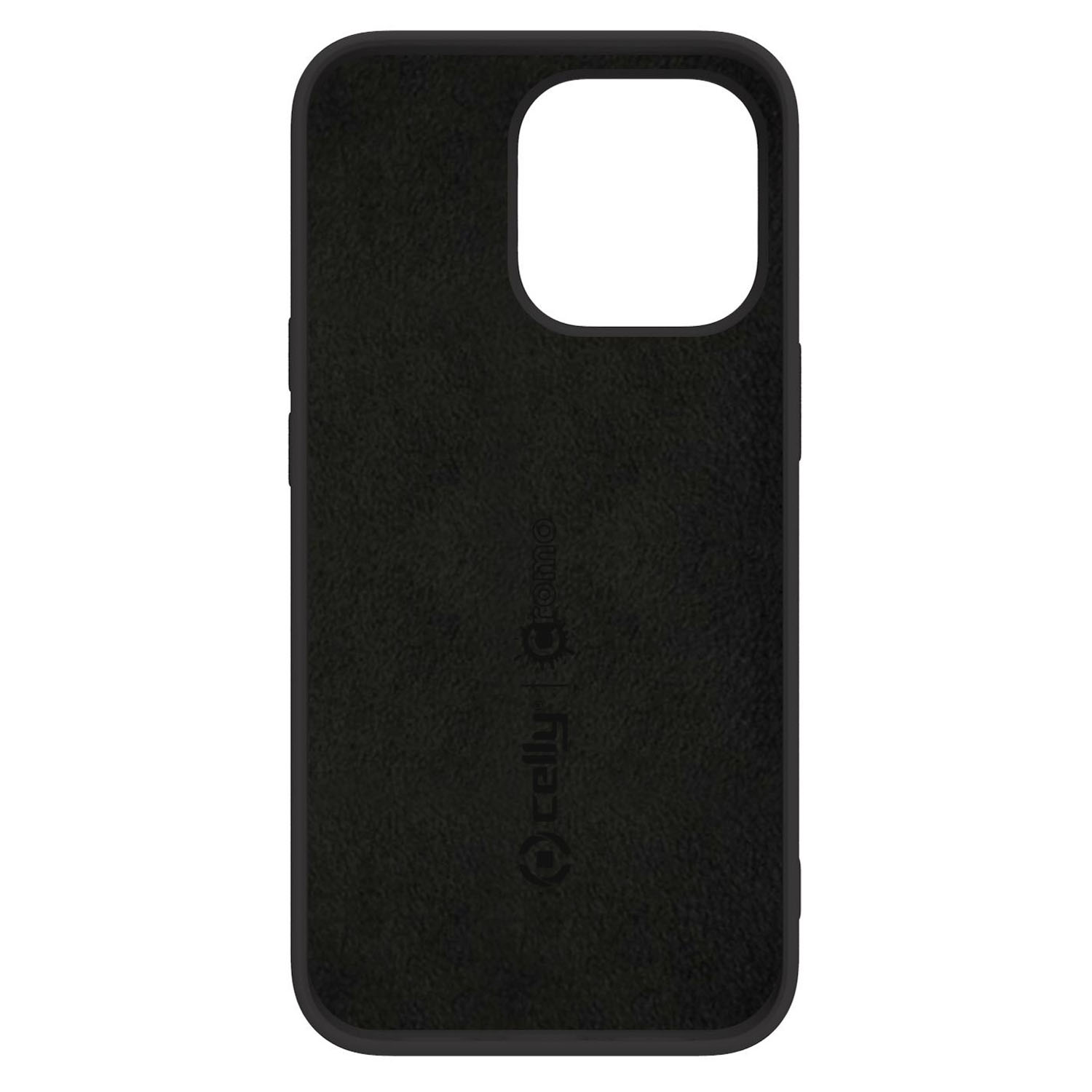 CELLY Cromo Custodia per cellulare per Apple iPhone 14 Pro Max, Nero