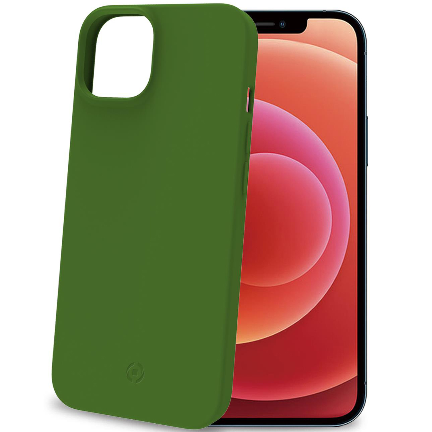 Backcover, iPhone Soft Grün, Apple, iPhone TPU-Cover 14, GRS Planet CELLY 14 grün
