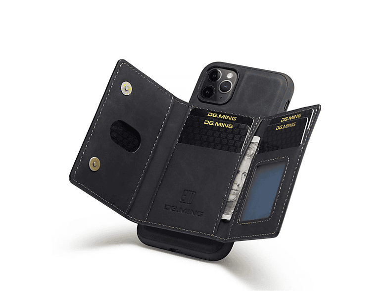DG MING M2 2in1, Backcover, Apple, iPhone 11 Pro, Schwarz MediaMarkt