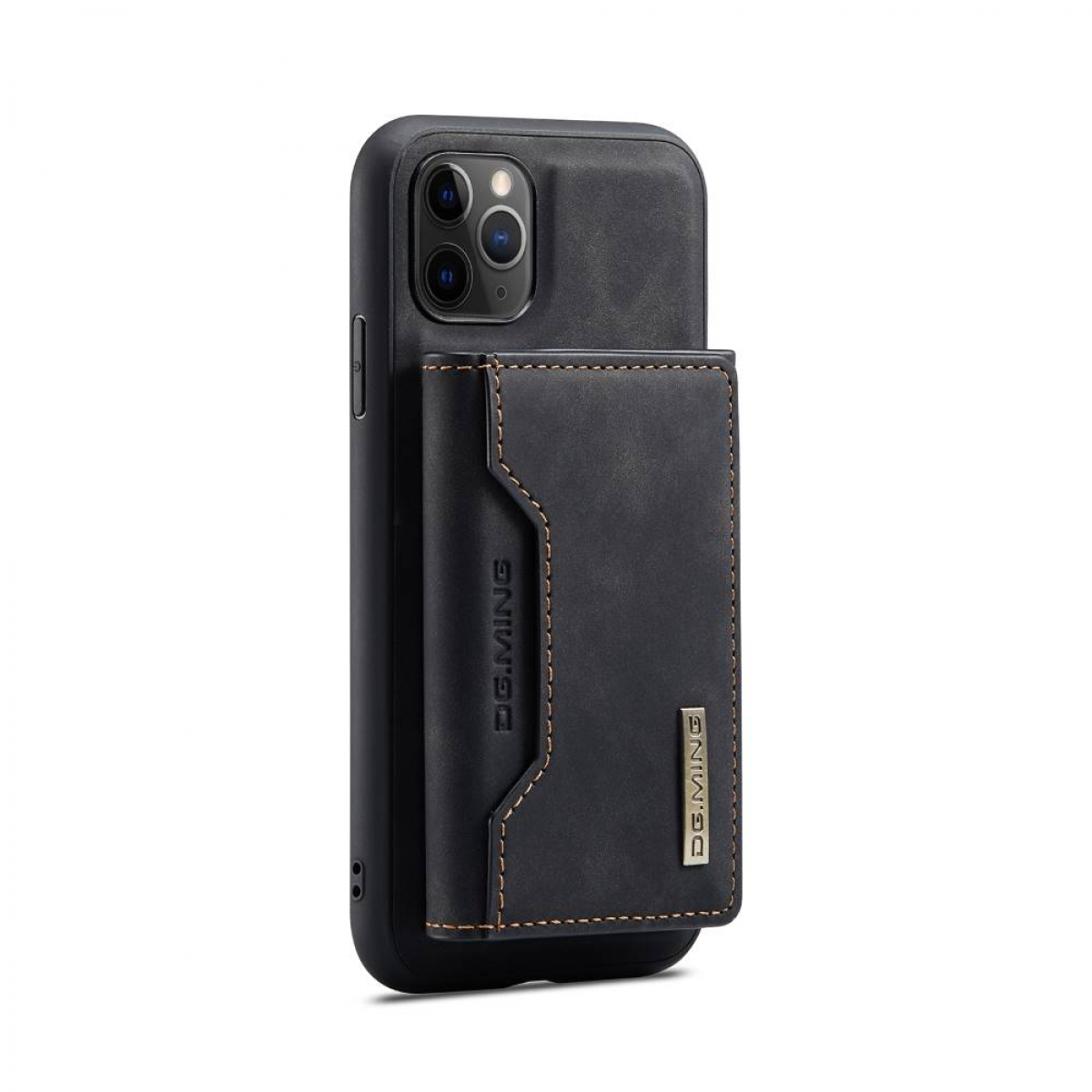 iPhone Max, MING M2 Backcover, Pro 2in1, Apple, Schwarz DG 11
