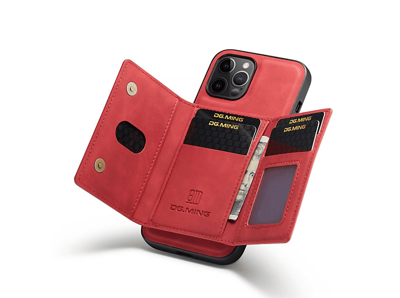 Rot Backcover, MING DG Max, M2 2in1, Apple, 12 Pro iPhone
