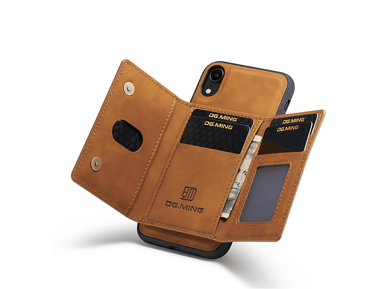 DG MING M2 2in1, Backcover, Apple, iPhone XR, Braun | Backcover