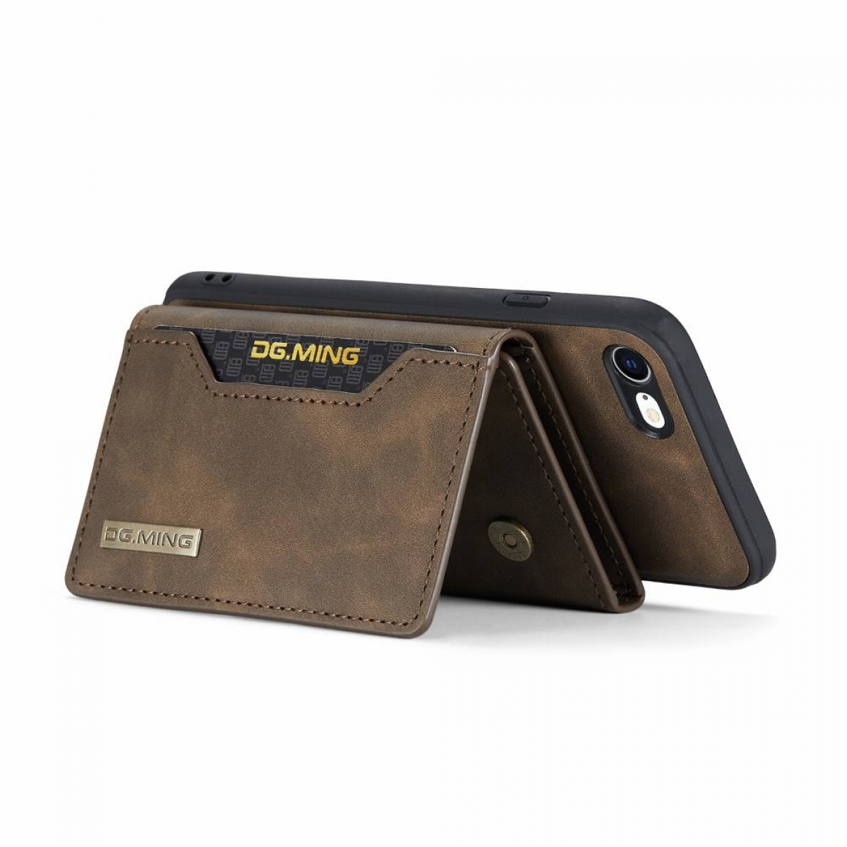DG MING M2 2in1, Backcover, Apple, Coffee iPhone 7