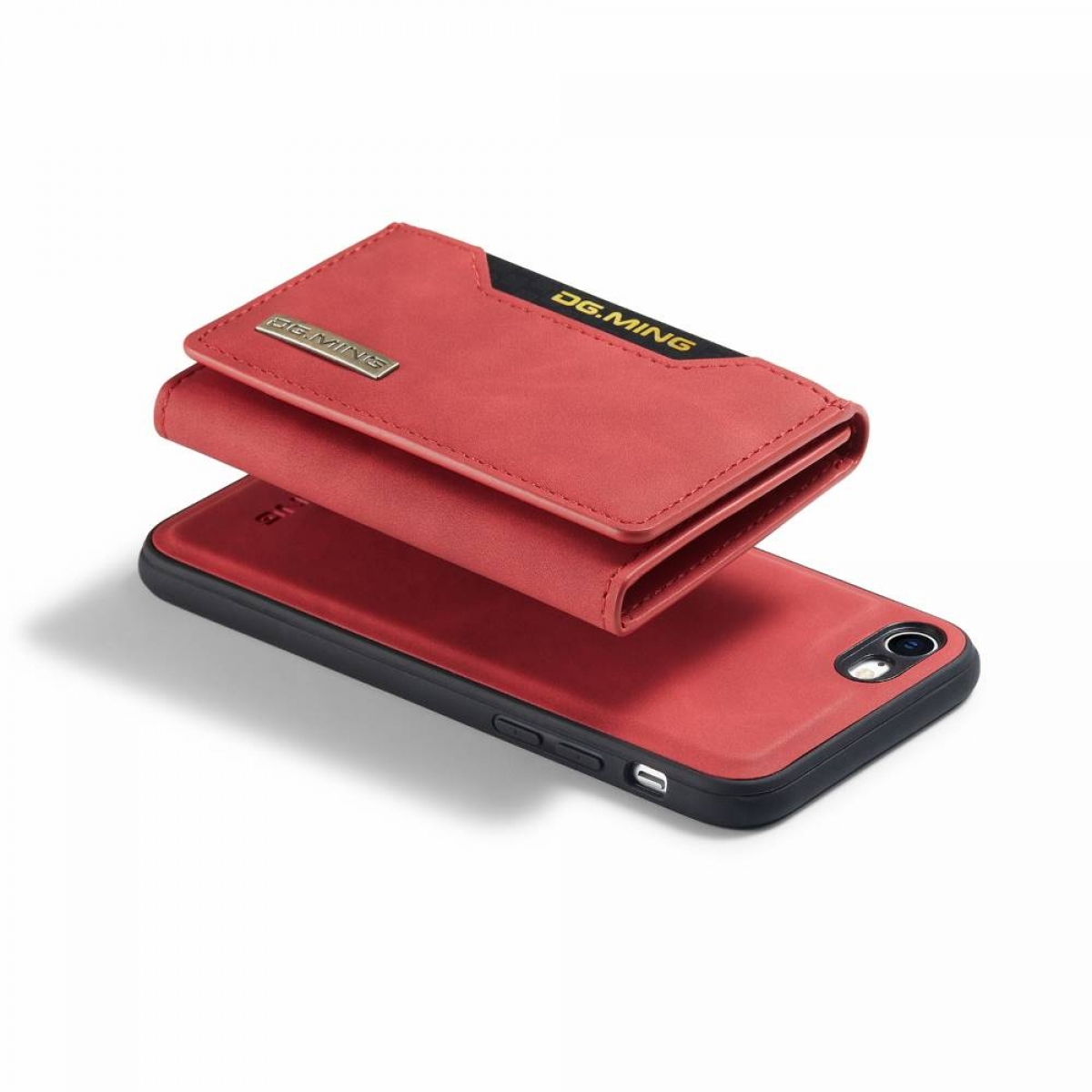 DG MING 8, iPhone M2 Rot Apple, Backcover, 2in1