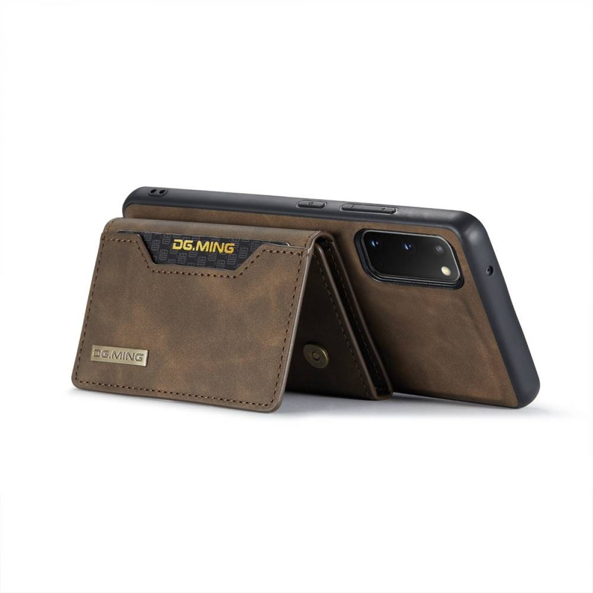 M2 Backcover, S20, 2in1, DG Galaxy MING Coffee Samsung,