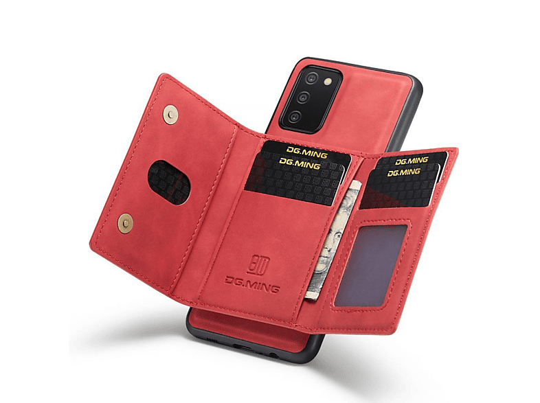 DG MING M2 2in1, Backcover, Samsung, Galaxy A03s, Rot