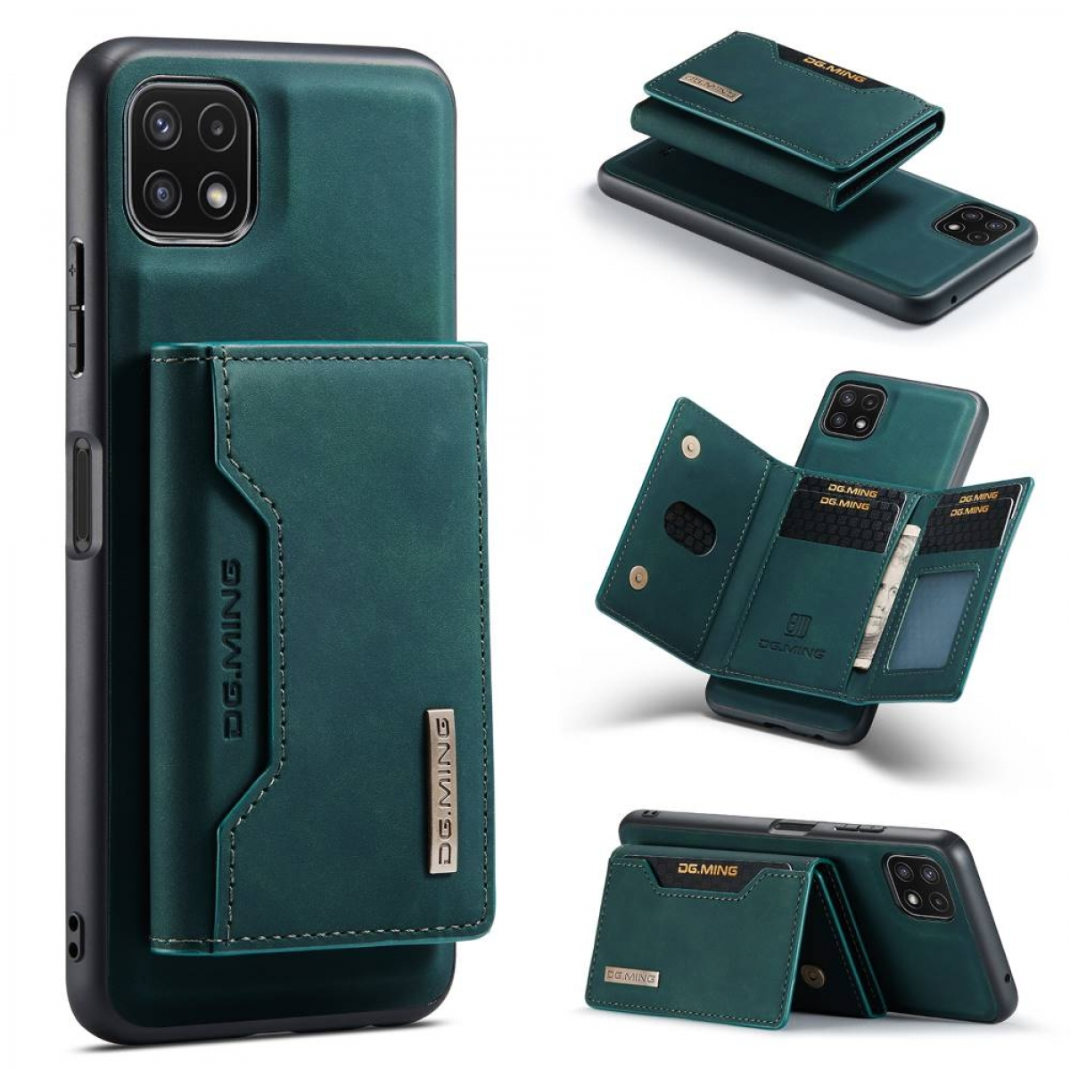 DG MING M2 5G, 2in1, Backcover, Galaxy A22 Petrol Samsung