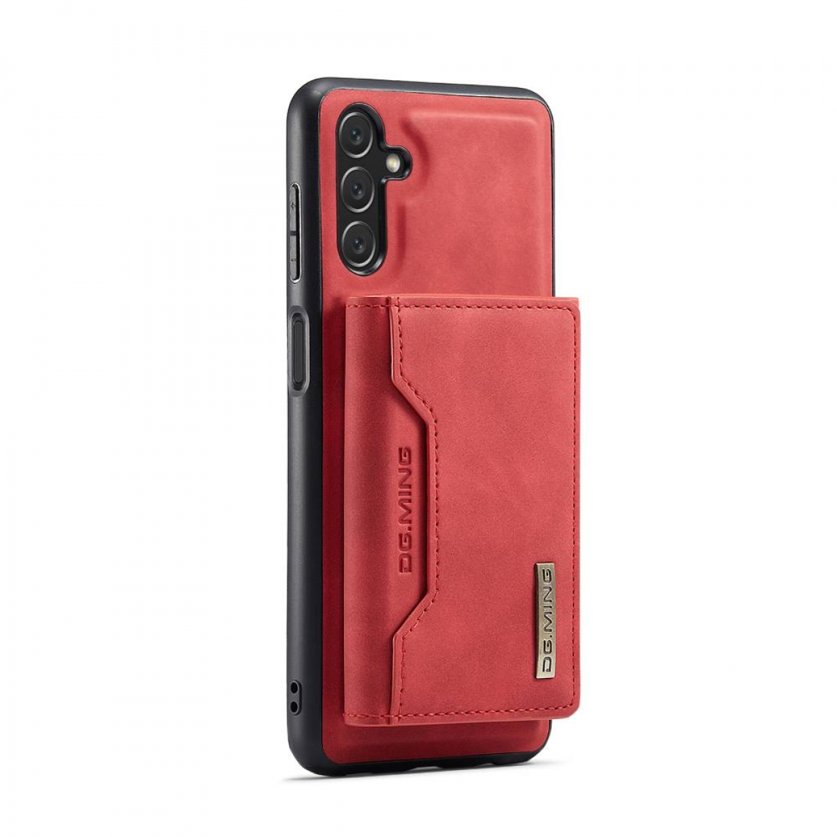 Galaxy M2 A04s, DG MING 2in1, Backcover, Rot Samsung,