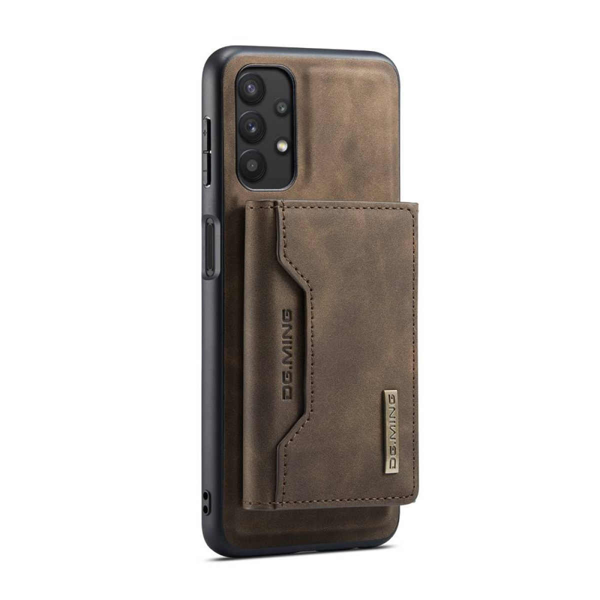 DG MING M2 Galaxy Samsung, A32 Coffee Backcover, 2in1, 5G
