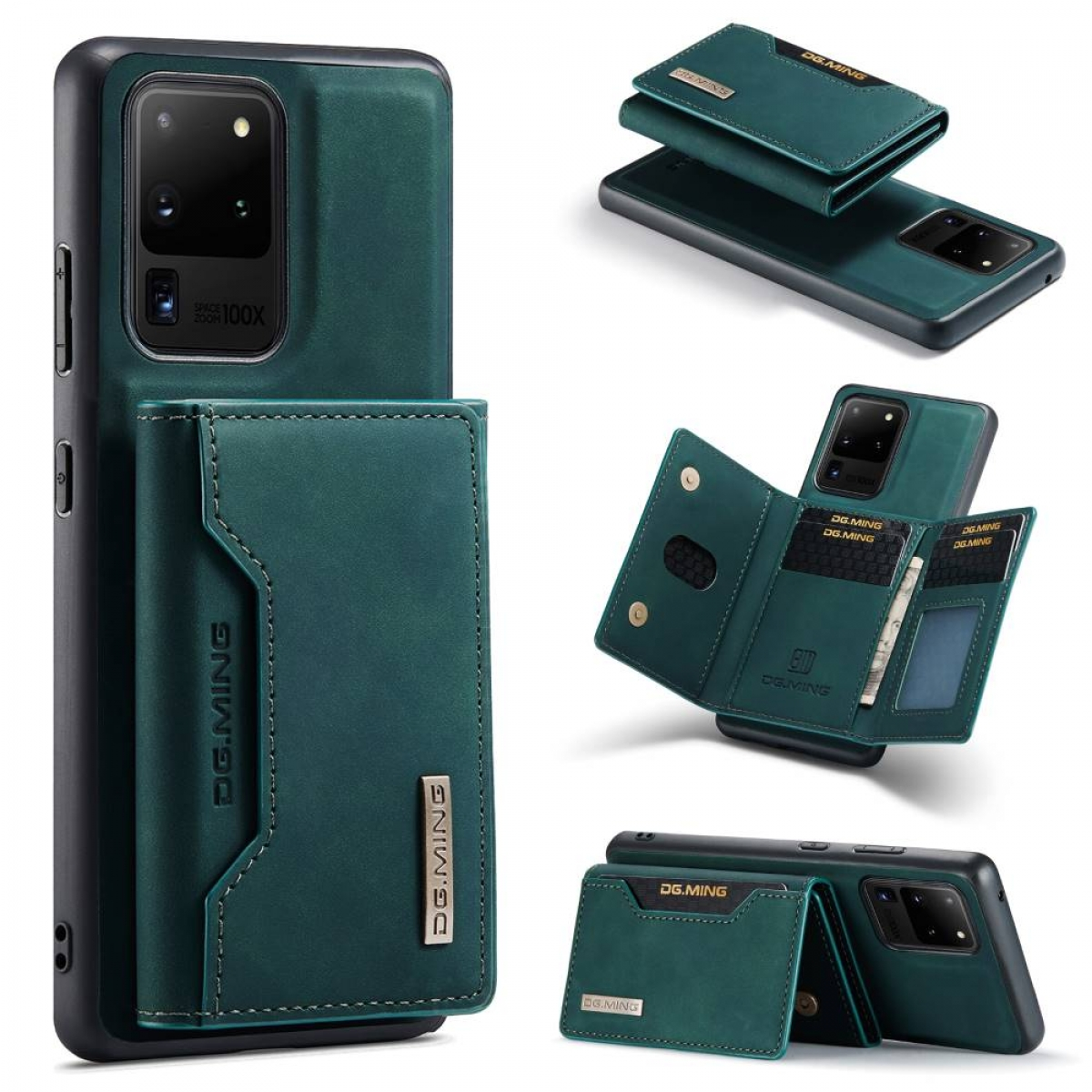 DG MING M2 2in1, Backcover, S20 Samsung, Galaxy Petrol Ultra