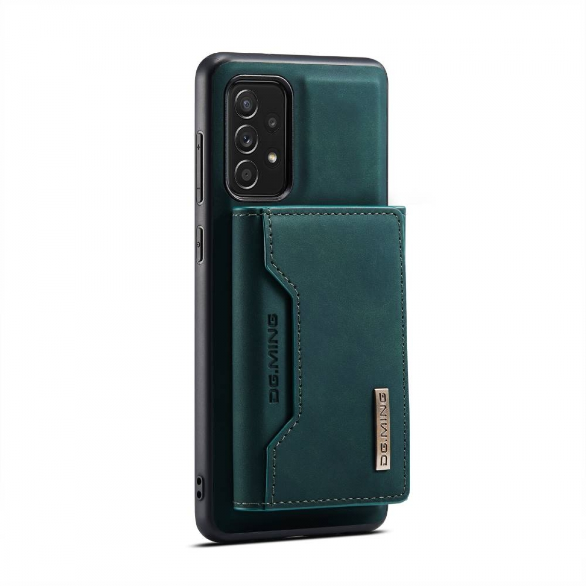 DG MING M2 2in1, Backcover, Samsung, Galaxy A52s, Petrol