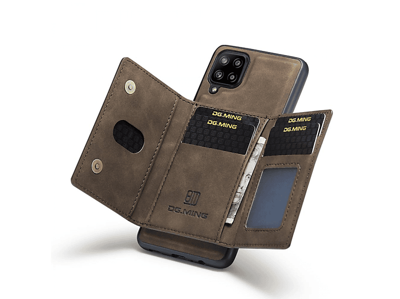 DG MING M2 2in1, Galaxy A42, Backcover, Coffee Samsung