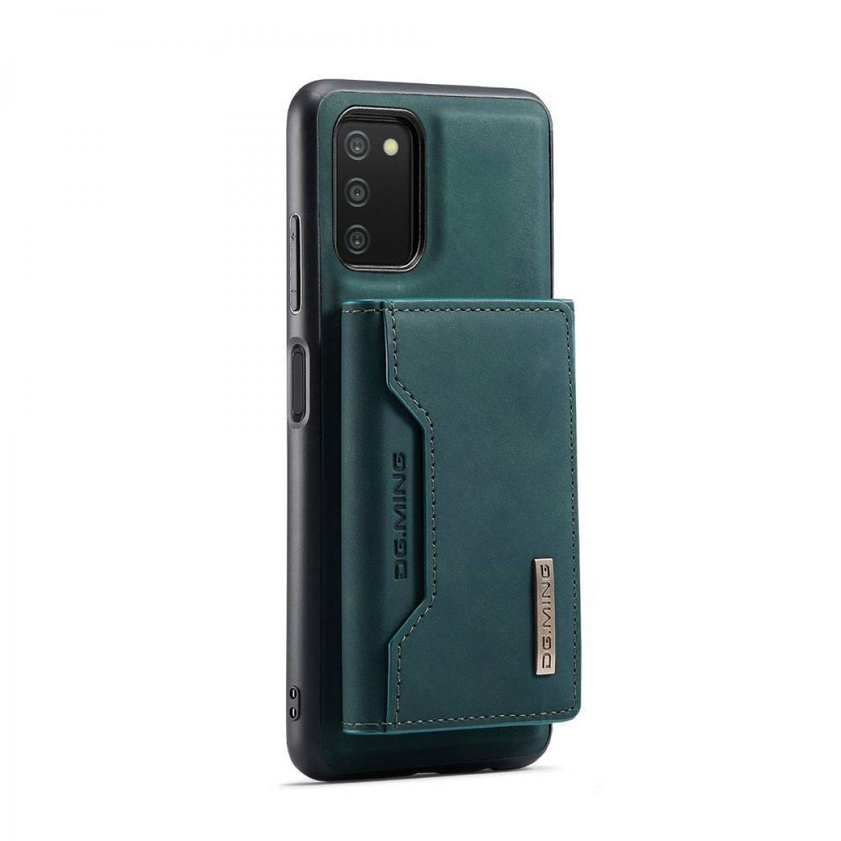 Galaxy M2 Backcover, MING 2in1, DG Samsung, A03s, Petrol