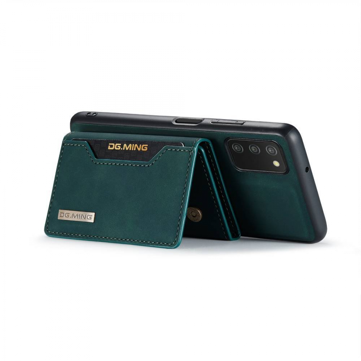 Galaxy M2 Backcover, MING 2in1, DG Samsung, A03s, Petrol