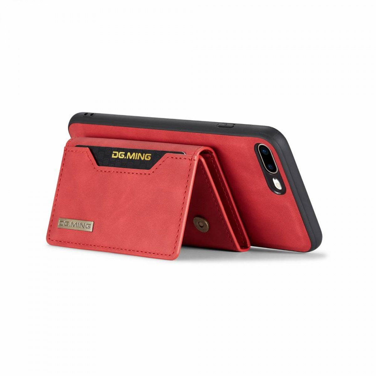 Rot 7 DG Backcover, 2in1, iPhone Apple, Plus, M2 MING