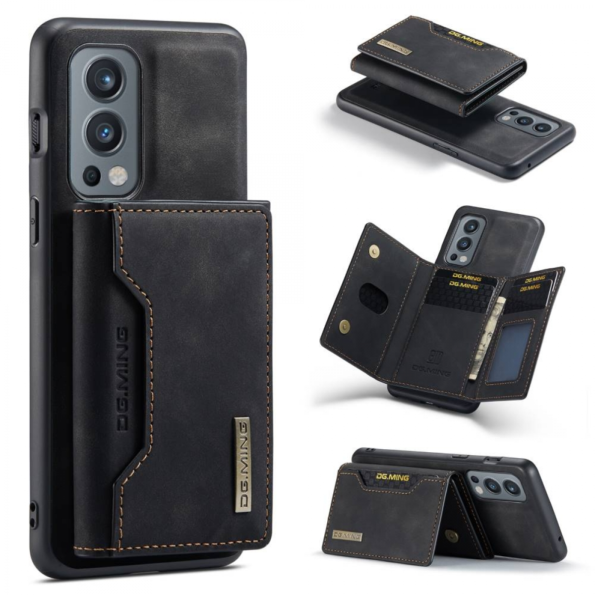 DG MING Schwarz Nord OnePlus, 2in1, 5G, M2 2 Backcover