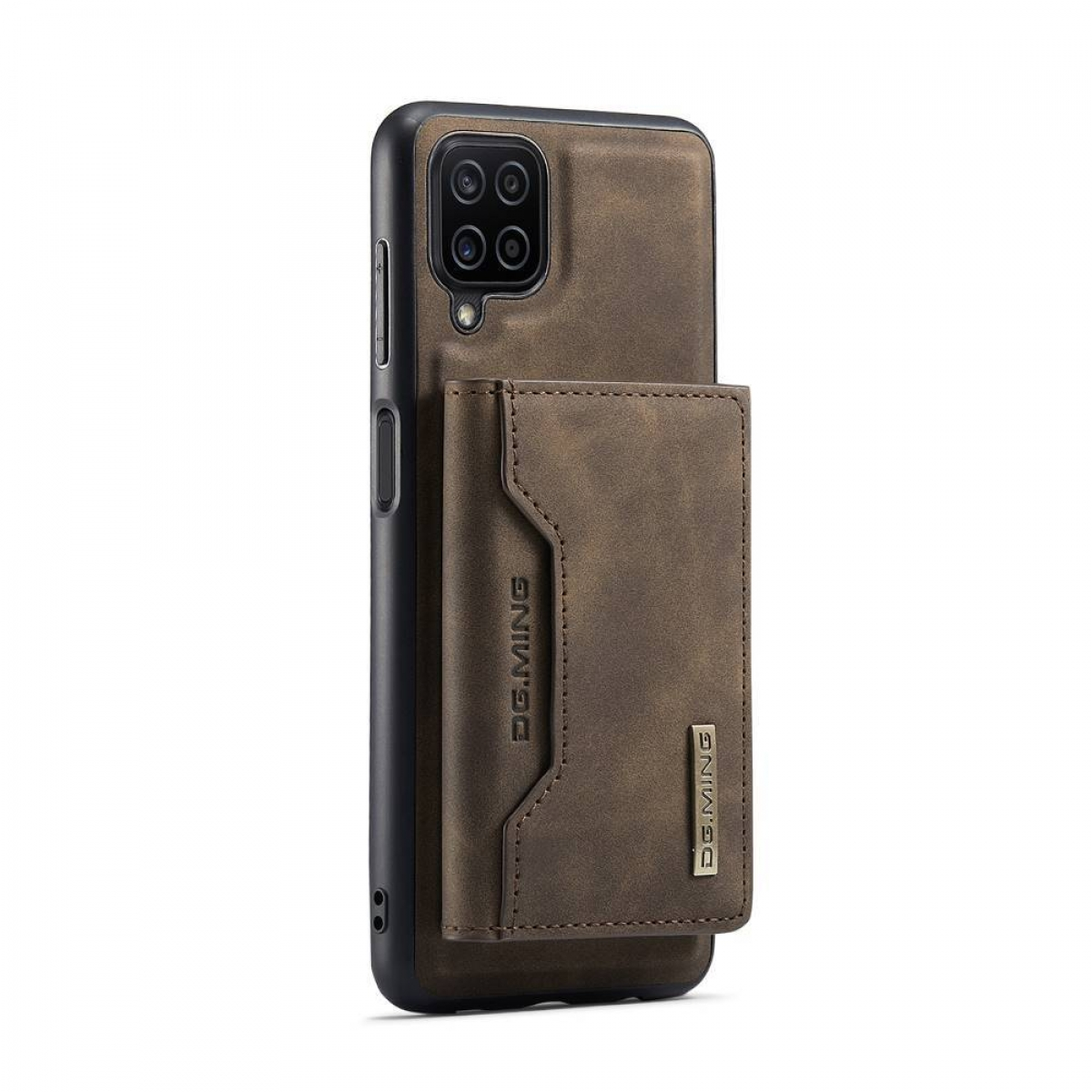 DG MING M2 Galaxy Backcover, 2in1, Coffee Samsung, A12