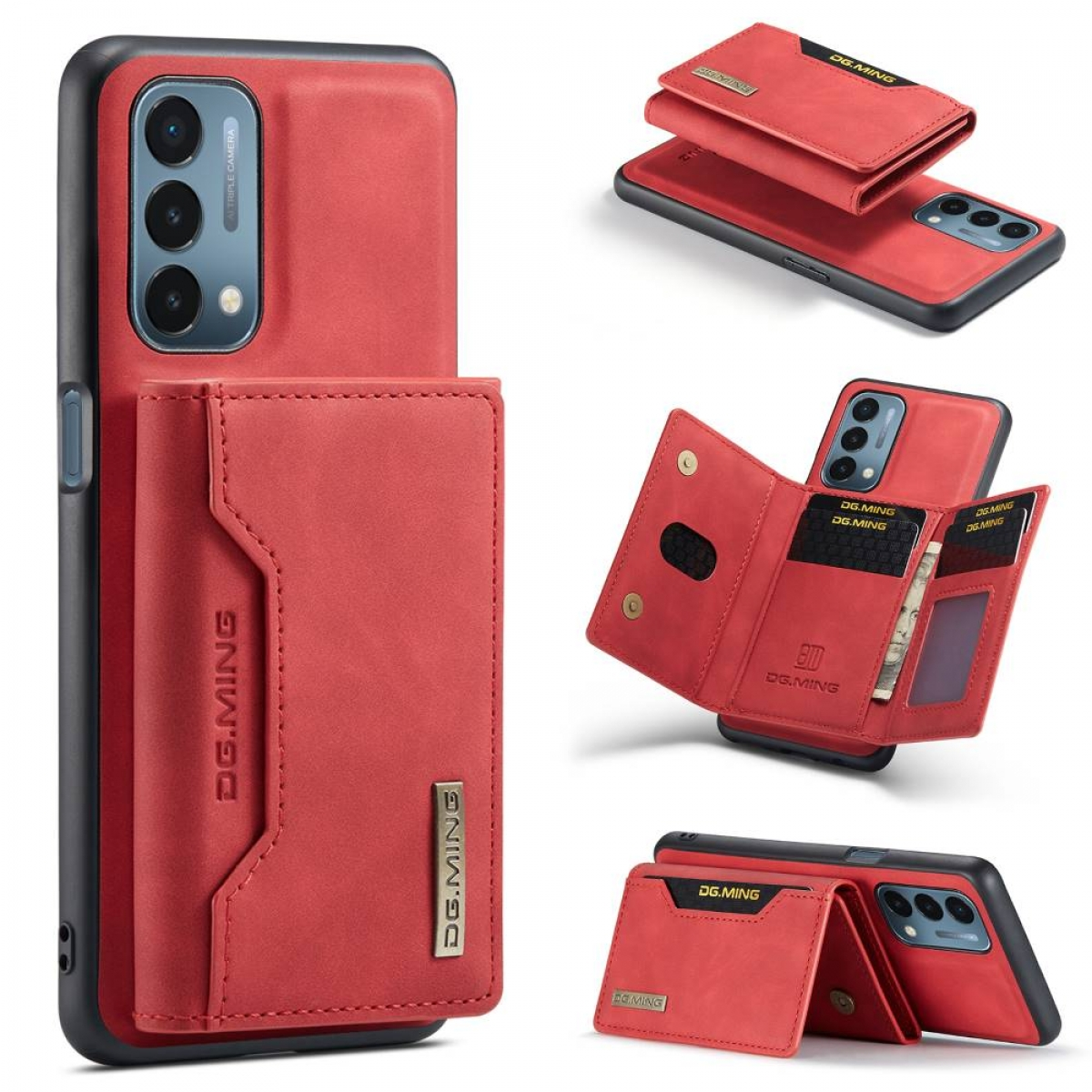 Nord OnePlus, 2in1, M2 MING DG Rot 5G, Backcover, N200