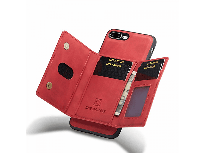 DG 2in1, M2 Rot Apple, Plus, 8 Backcover, MING iPhone