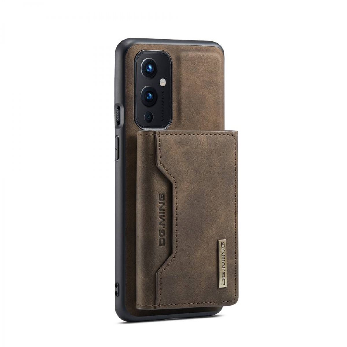 DG MING M2 Backcover, OnePlus, 2in1, 9, Coffee