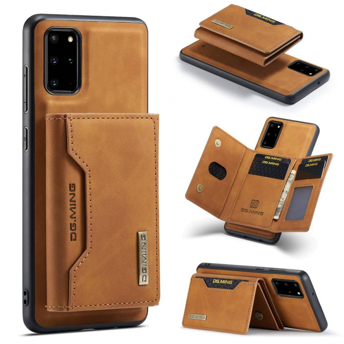 S20 MING Galaxy DG Plus, M2 Backcover, 2in1, Braun Samsung,