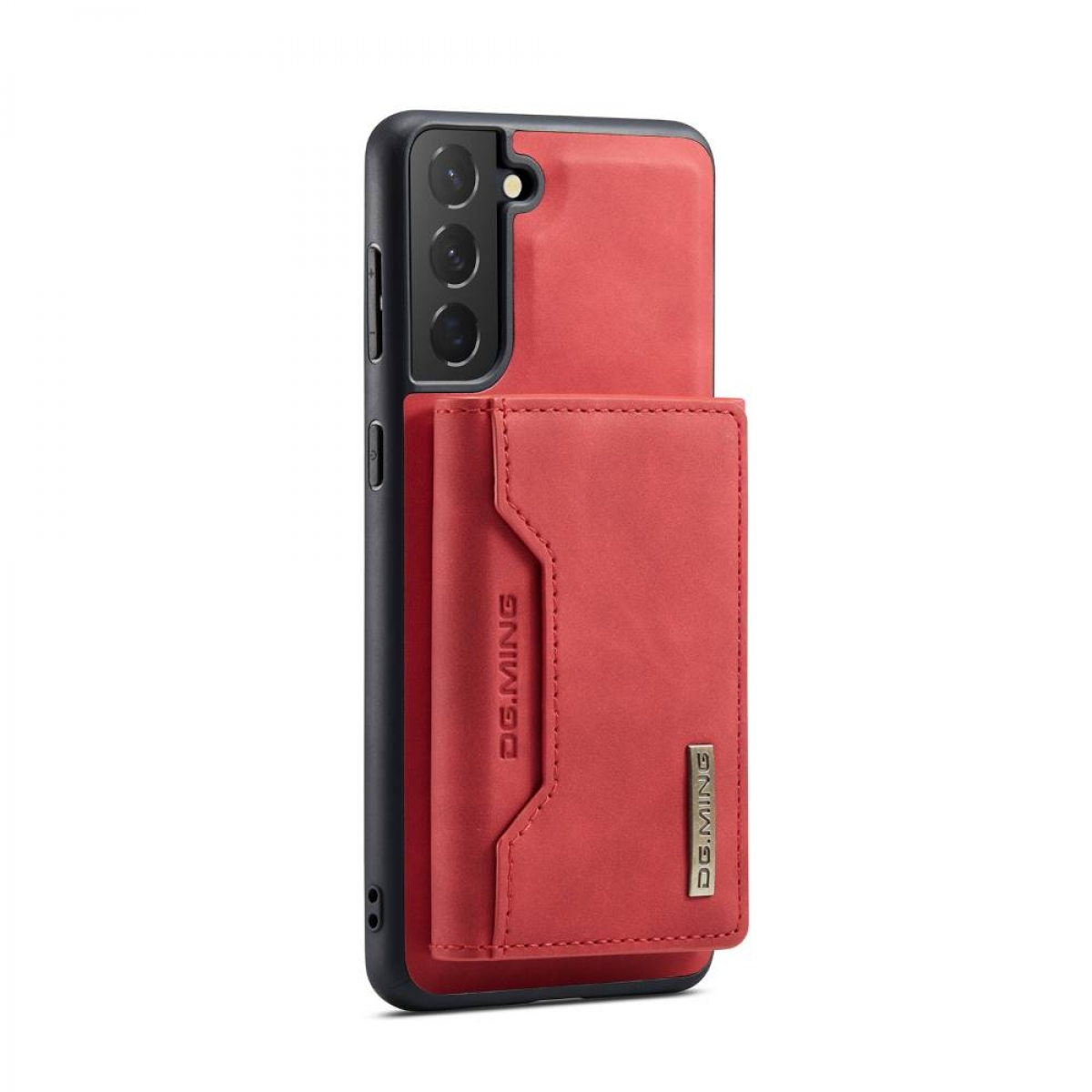 DG MING M2 2in1, Galaxy Samsung, S23, Rot Backcover