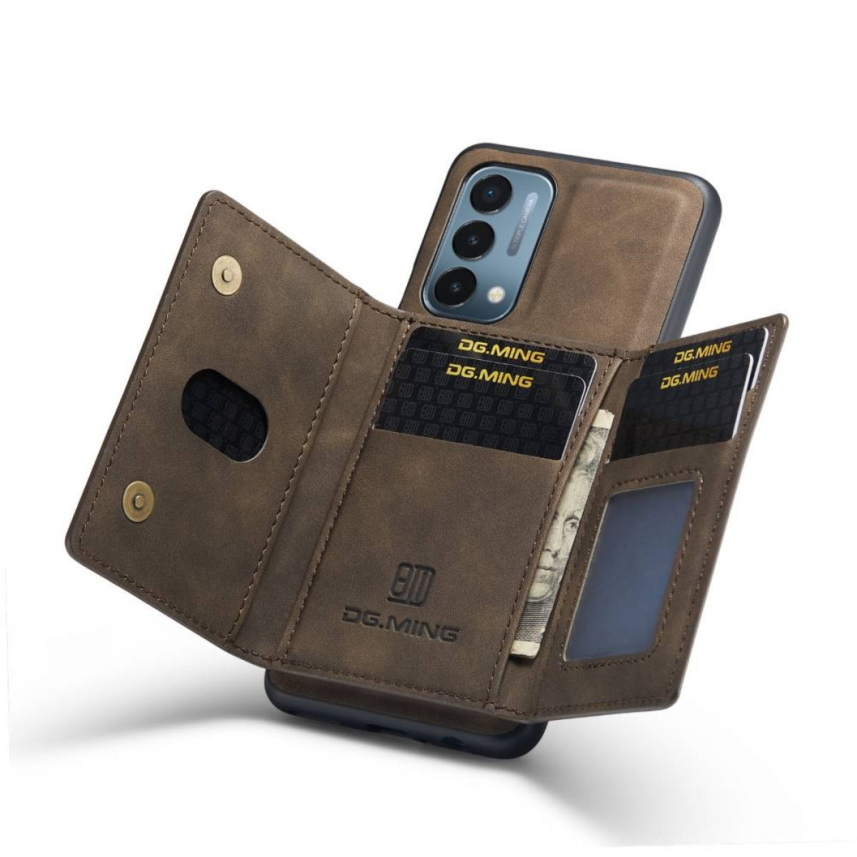 DG MING M2 Backcover, 2in1, N200 Coffee Nord OnePlus, 5G