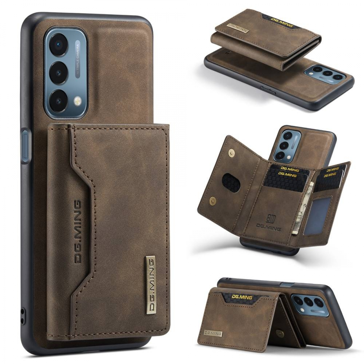 DG MING M2 Backcover, 2in1, N200 Coffee Nord OnePlus, 5G