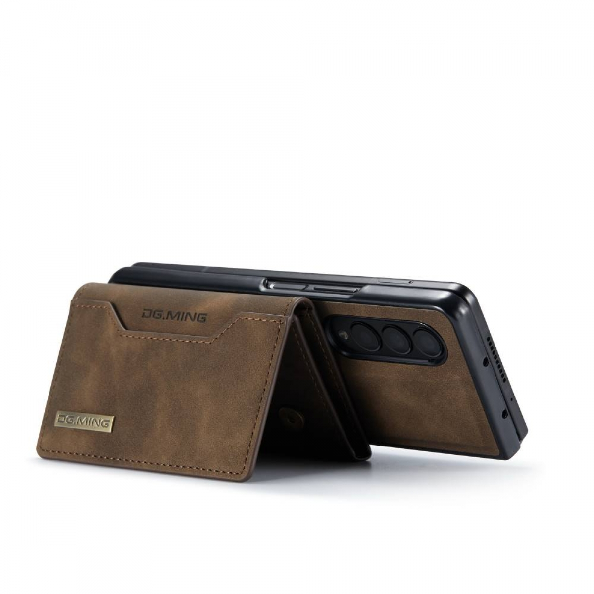 DG MING M2 Samsung, Z Coffee Fold 2in1, 3, Backcover, Galaxy