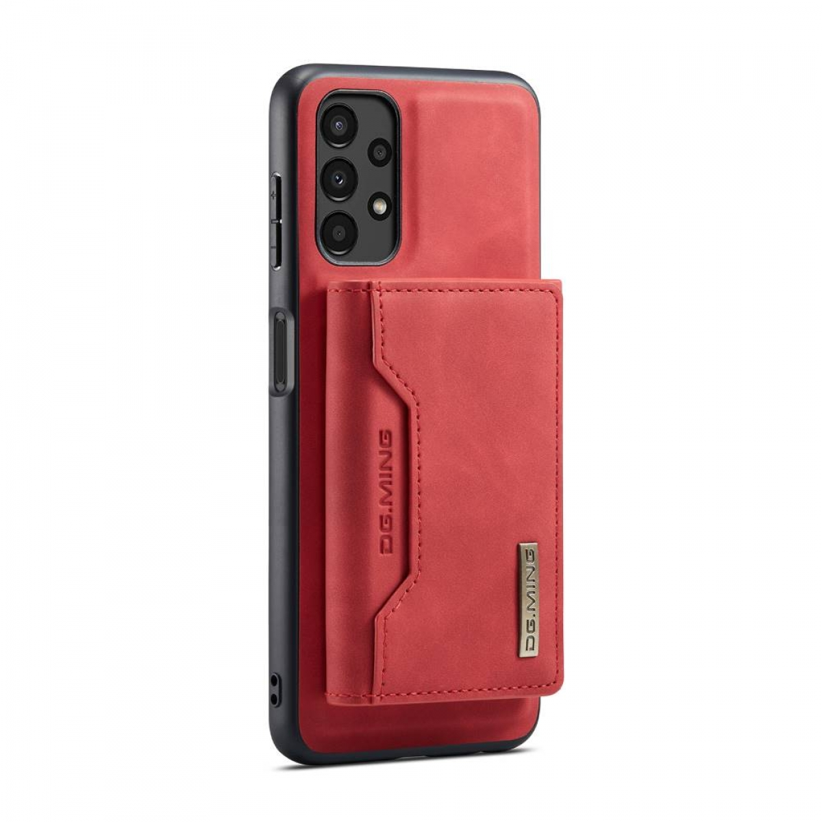 DG MING M2 2in1, Backcover, Galaxy A13 Samsung, 4G, Rot