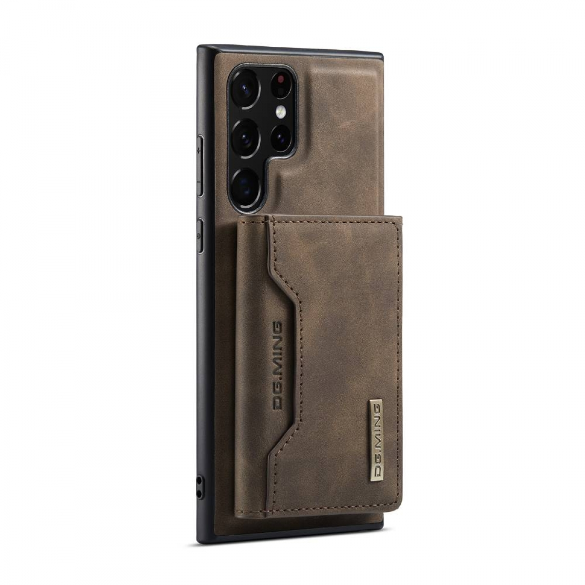 DG MING M2 Coffee Galaxy Ultra, S22 Backcover, 2in1, Samsung