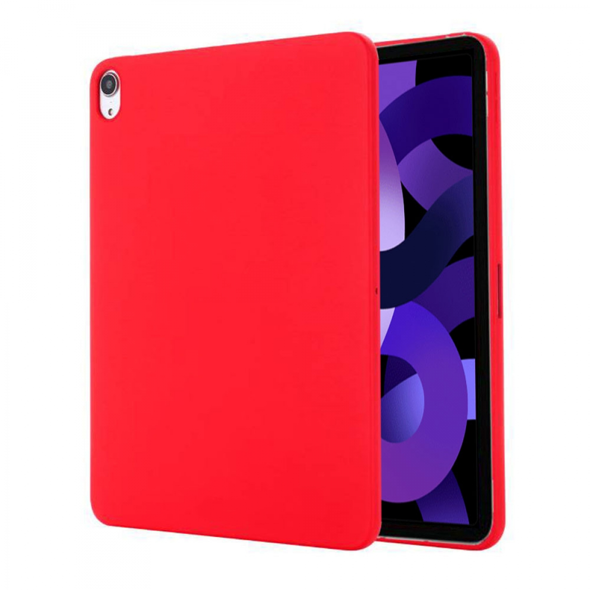 Liquid Backcover Apple Silicone, Tablethülle Rot für CASEONLINE