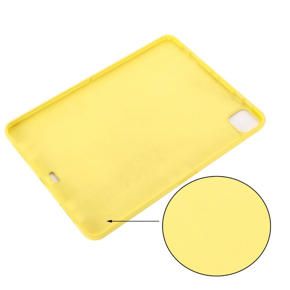 Liquid Apple Gelb Silicone, für Tablethülle Backcover CASEONLINE