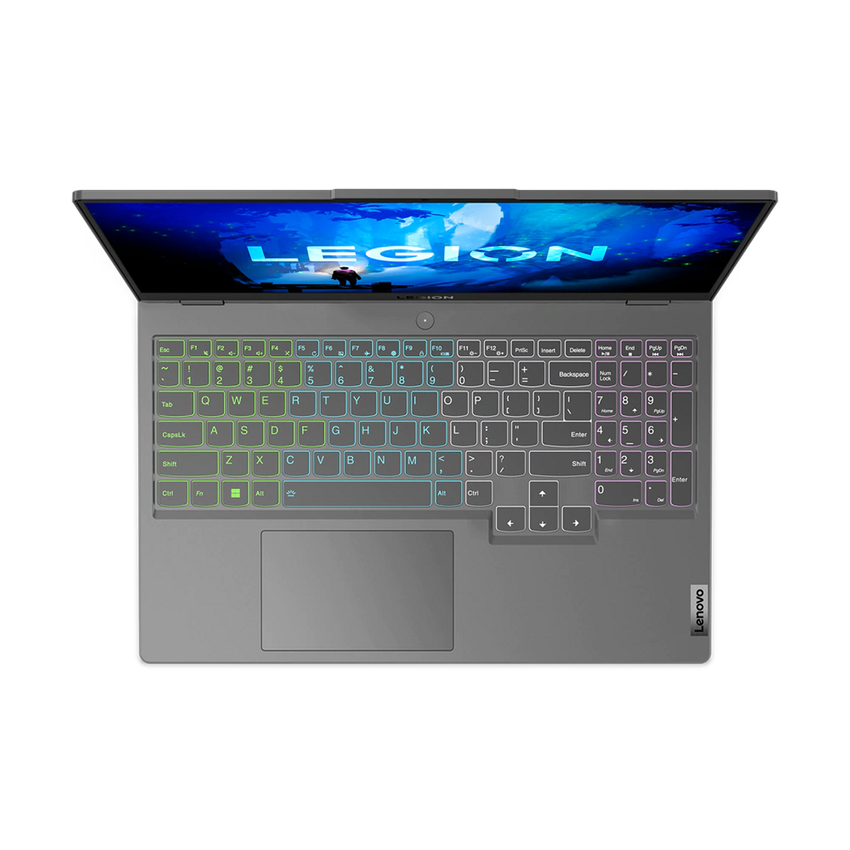 Zoll Grau RAM, Gaming 16 Notebook mit GB GB LENOVO SSD, Display, Core™ Intel® 512 i7 82RB00LTSP, 15,6 Prozessor,