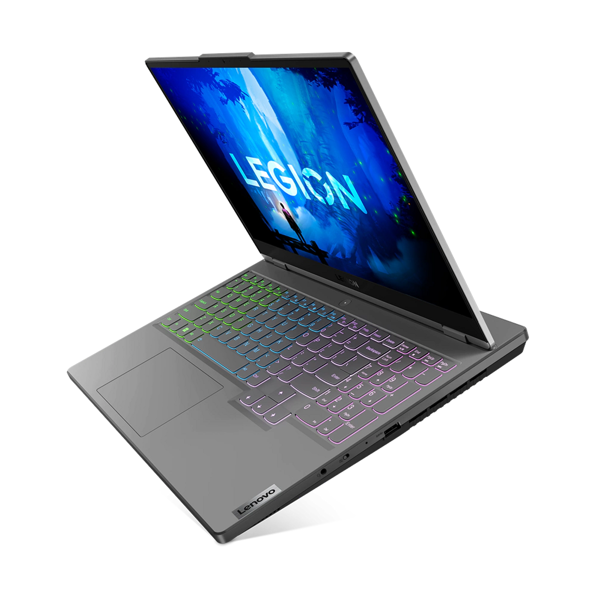 Zoll Grau RAM, Gaming 16 Notebook mit GB GB LENOVO SSD, Display, Core™ Intel® 512 i7 82RB00LTSP, 15,6 Prozessor,