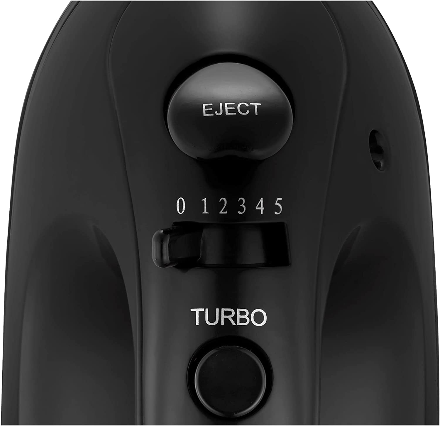 Mikser ręczny MELISSA 16200085, 300 W, 5 prędkości, Turbo, trzepaczki, haki, przewód 1.1 m Czarny