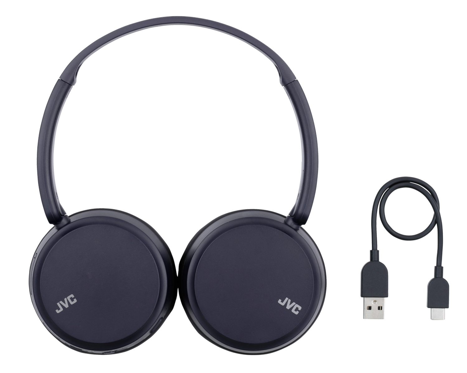 JVC JVC Kopfhörer Kopfband On-ear Bluetooth Blu Headphones Kabellos Blau, Bluetooth HA-S36W Anrufe/Musik