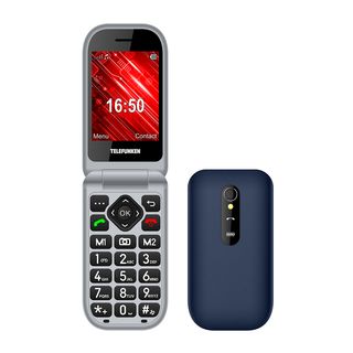 Móvil - TELEFUNKEN S450, Negro, 32 MB, 1000 mAh