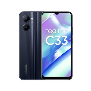 Móvil - REALME C33, Night Sea, 64 GB, 4 GB RAM, 6,5 ", HD+, Unisoc T612 (12nm) Octa-core, 5000 mAh, Android