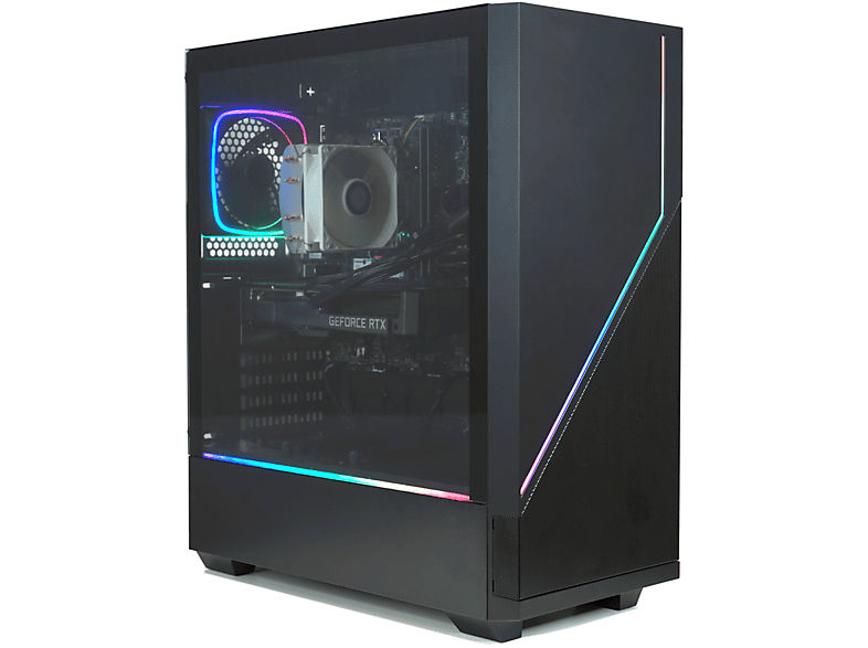 DCL24 Flow RGB, Windows 11 Pro, Gaming PC mit AMD Ryzen™ 5 Prozessor