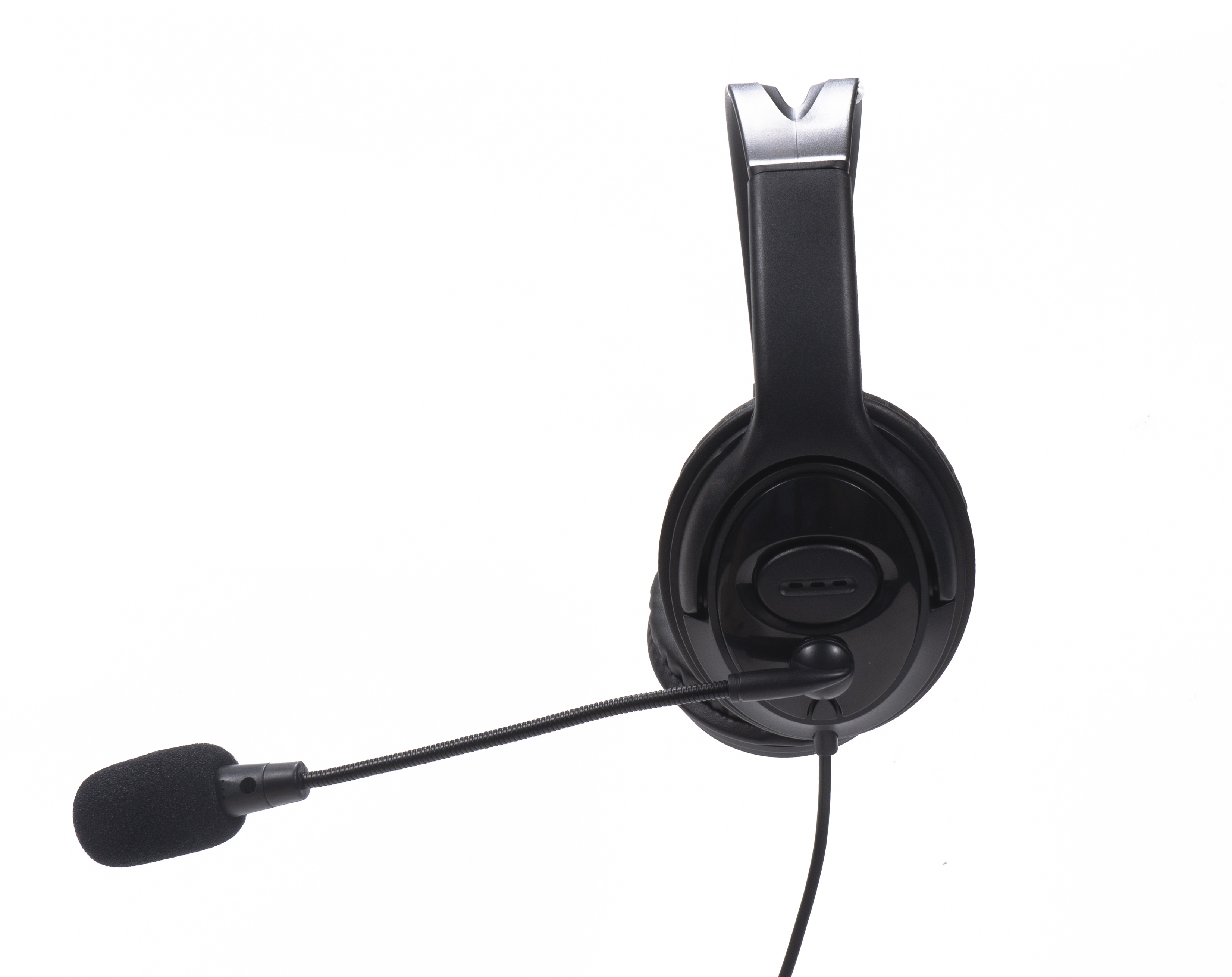 TELLUR Basic PCH2, microphone, Over-ear USB, control, Kopfhörer Schwarz wired