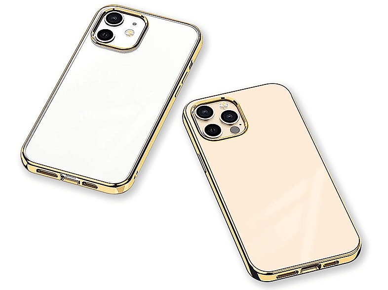 iPhone ARRIVLY Gold Silikon Apple, Hülle, Pro, 14 Backcover,