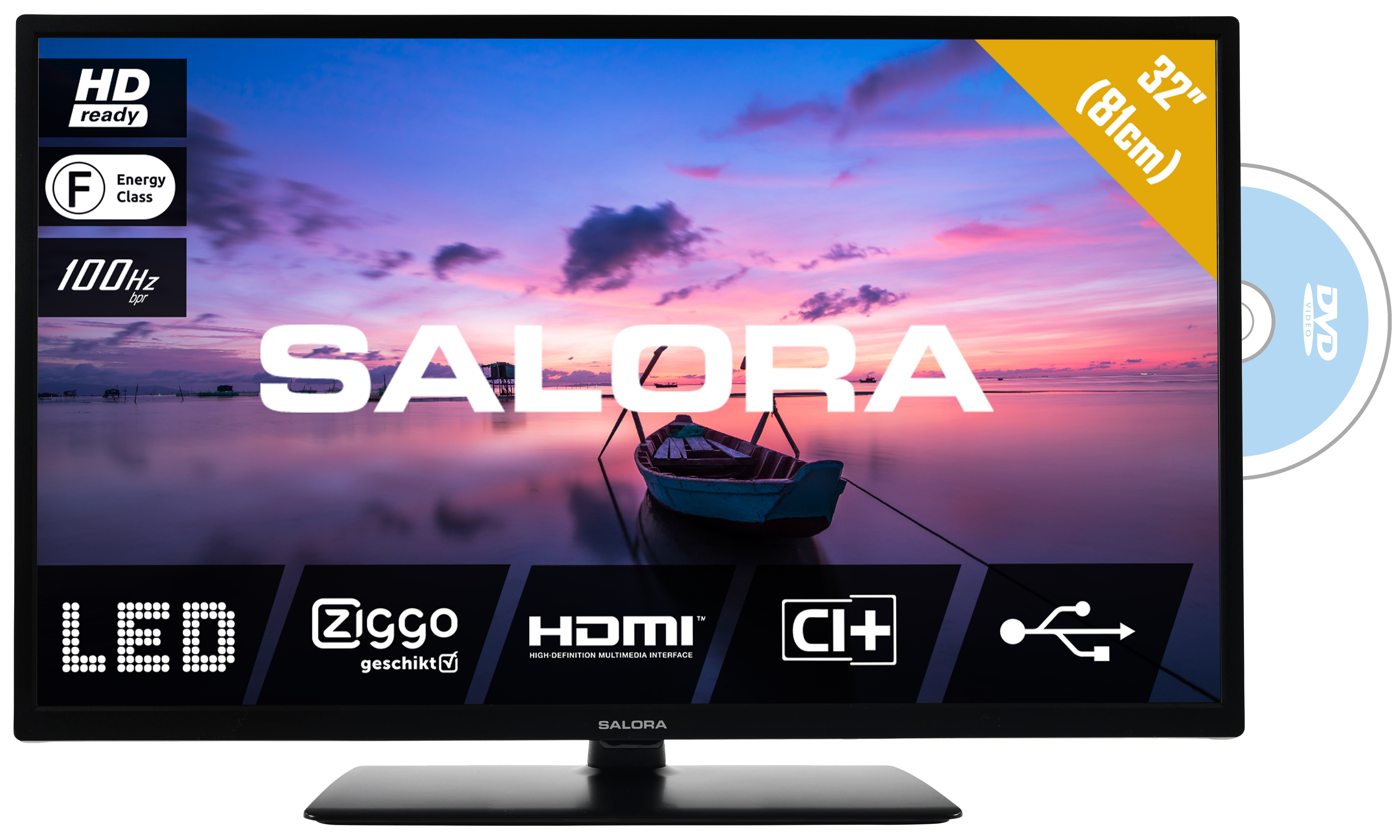 SALORA 32HDB6505 32HDB6505 (32 Zoll HD-ready, TV) 81 / SMART cm
